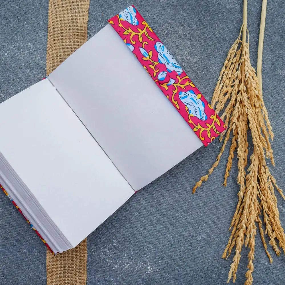 Recycled Paper Vintage Journal (Pink) - Jumbo | ONEarth