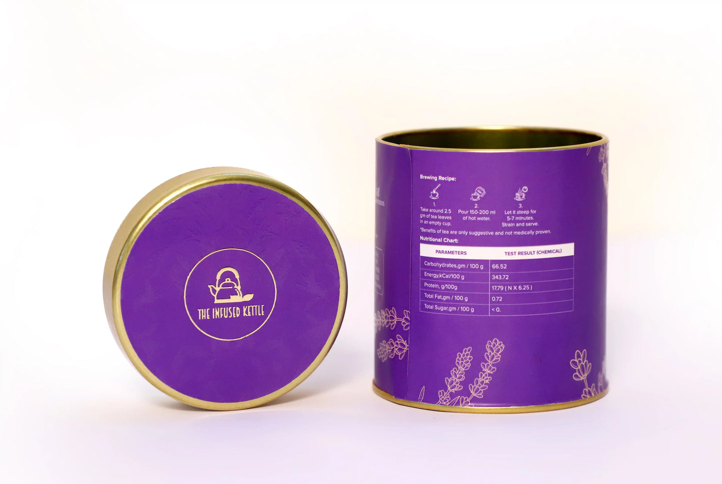 The Infused Kettle Lavender Green Tea