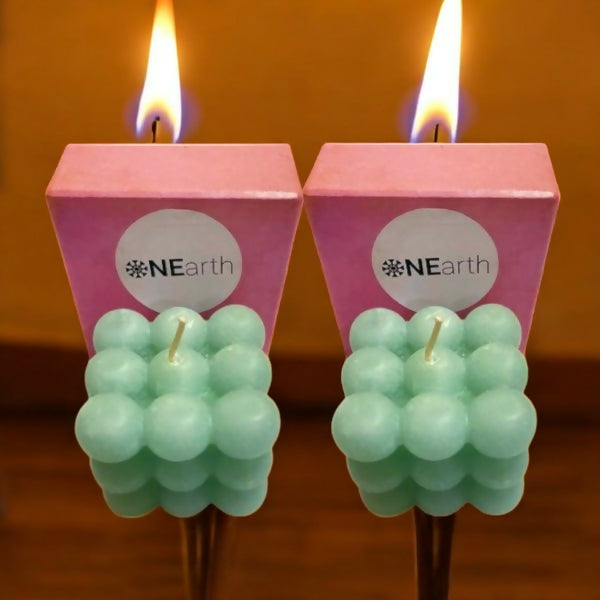 Bubble Candle - Soya Wax - Japanese Cherry Blossom