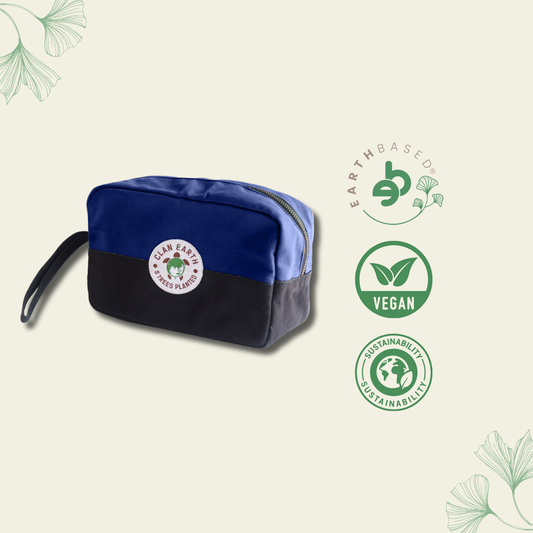 Clan Earth Oryx Dopp Kit - Navy Blue