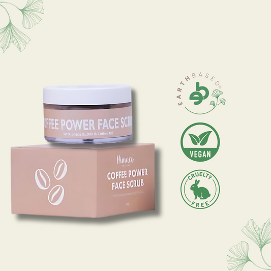 COFFEE POWER - Face Scrub: Detans, Detoxifies, Smoothens The Skin