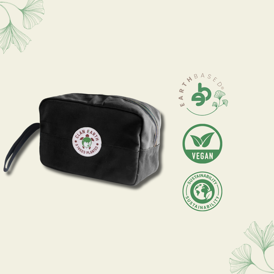 Clan Earth Oryx Dopp Kit - Charcoal Black
