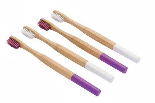 Bamboo Round Handle Toothbrush
