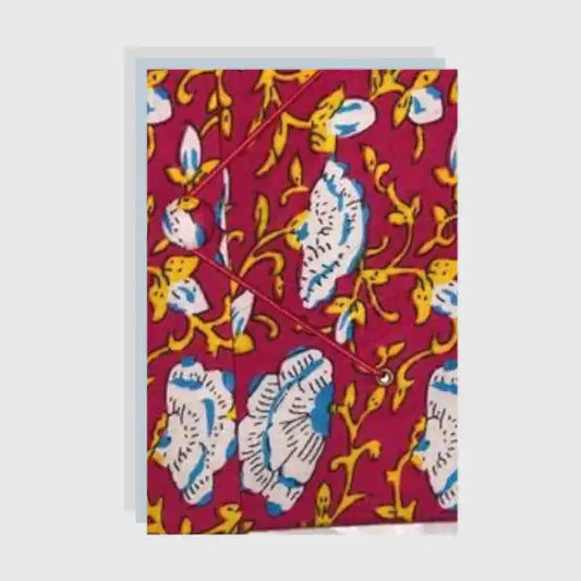 Recycled Paper Vintage Journal (Pink) - Jumbo | ONEarth