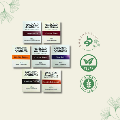Anuttama | Assorted Dark Chocolate | Combo