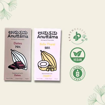 Anuttama | Dark Chocolate | Dates + Bella Tharai | Combo