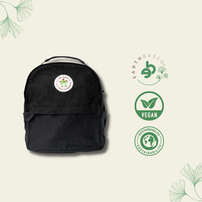 Koala Backpack - Charcoal Black | Clan Earth