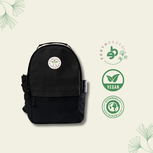 Clan Earth Amur Backpack - Charcoal Black