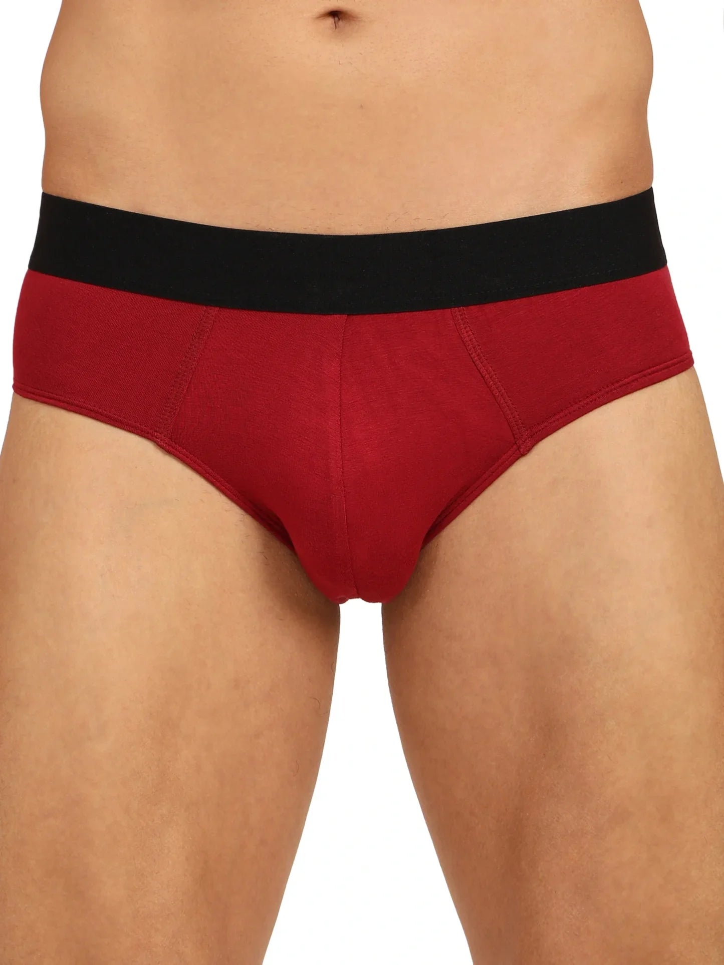 Bamboo Men’s Frenchie Fit Underwear (Pack of 2) | Maroon + Navy