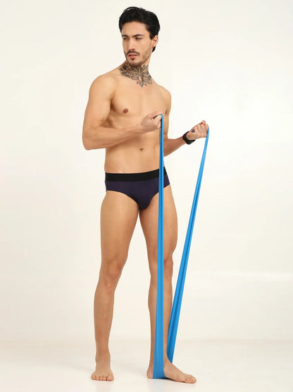 Bamboo Men’s Frenchie Fit Underwear (Pack of 2) | Maroon + Navy