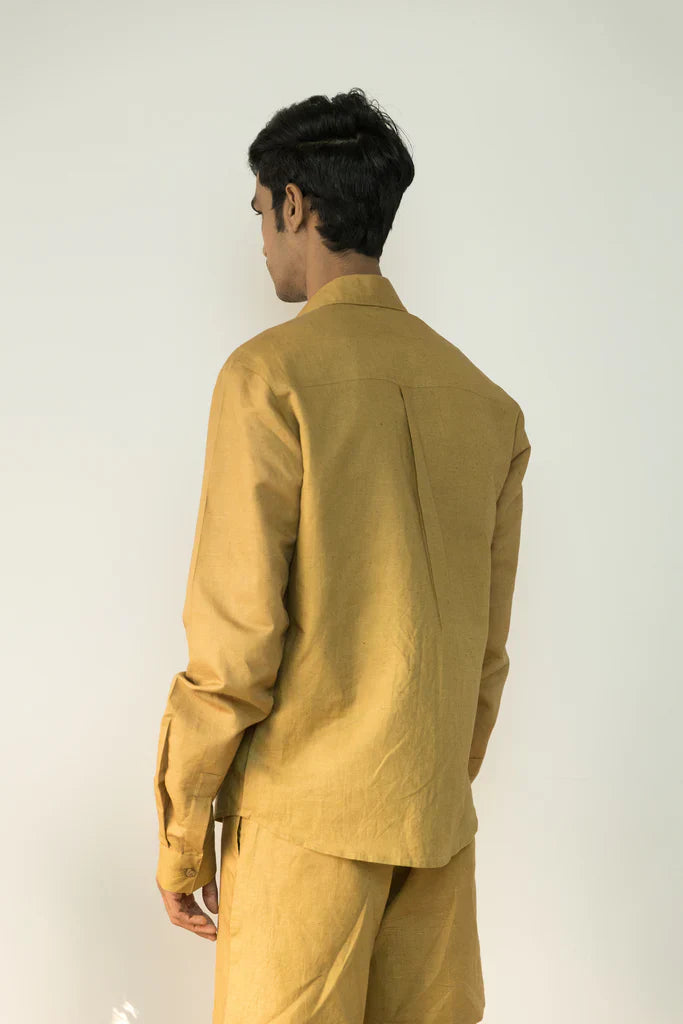 ASYMMETRIC PLACKET SHIRT | Anushe Pirani | earthbased.in | Best Sustainable Clothing | 04