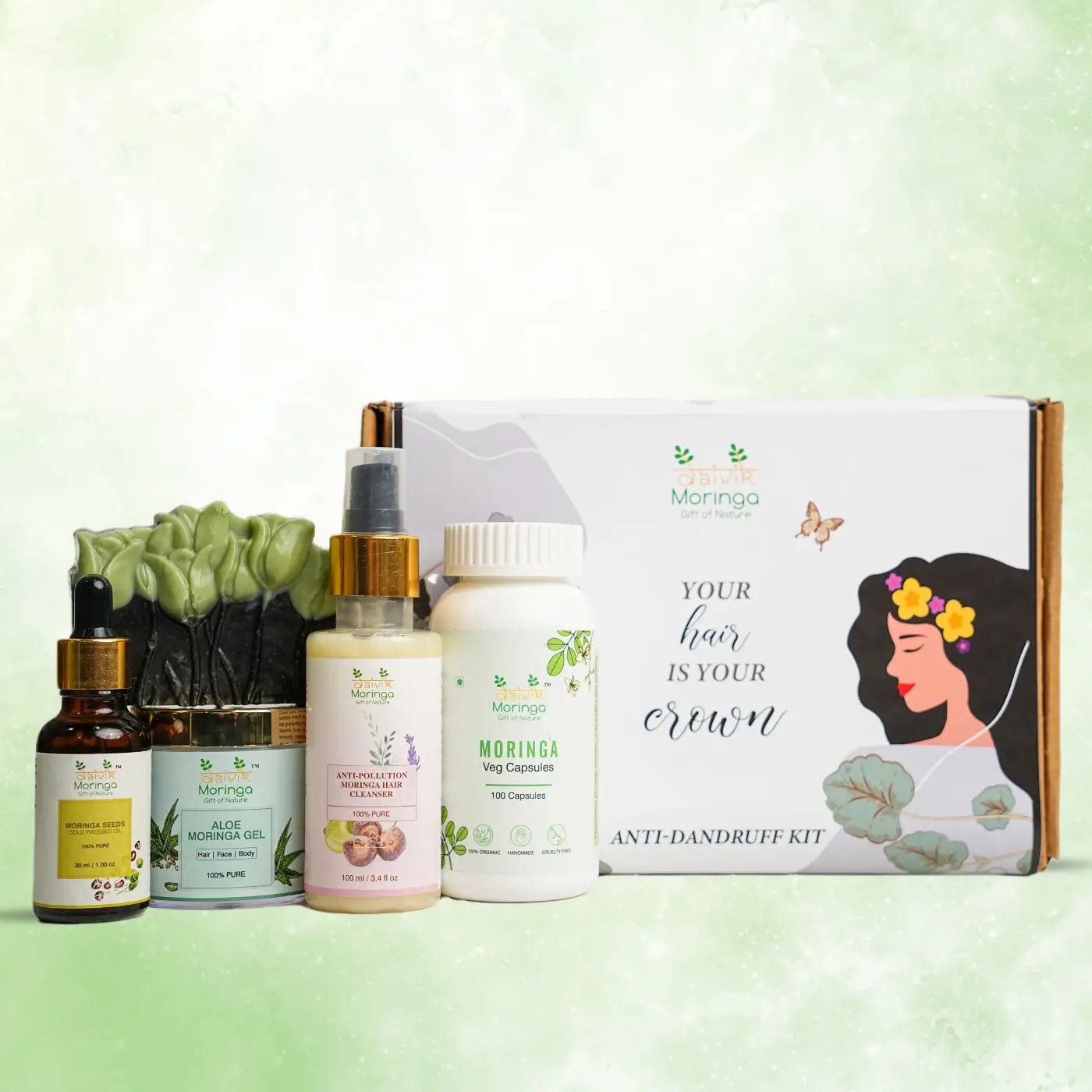 Anti-Dandruff Kit | Daivik Moringa