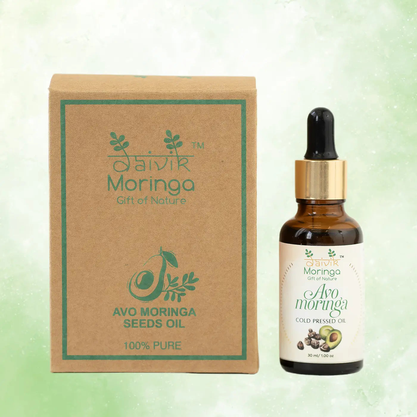 Avo Moringa Oil (30 ml) | Daivik Moringa