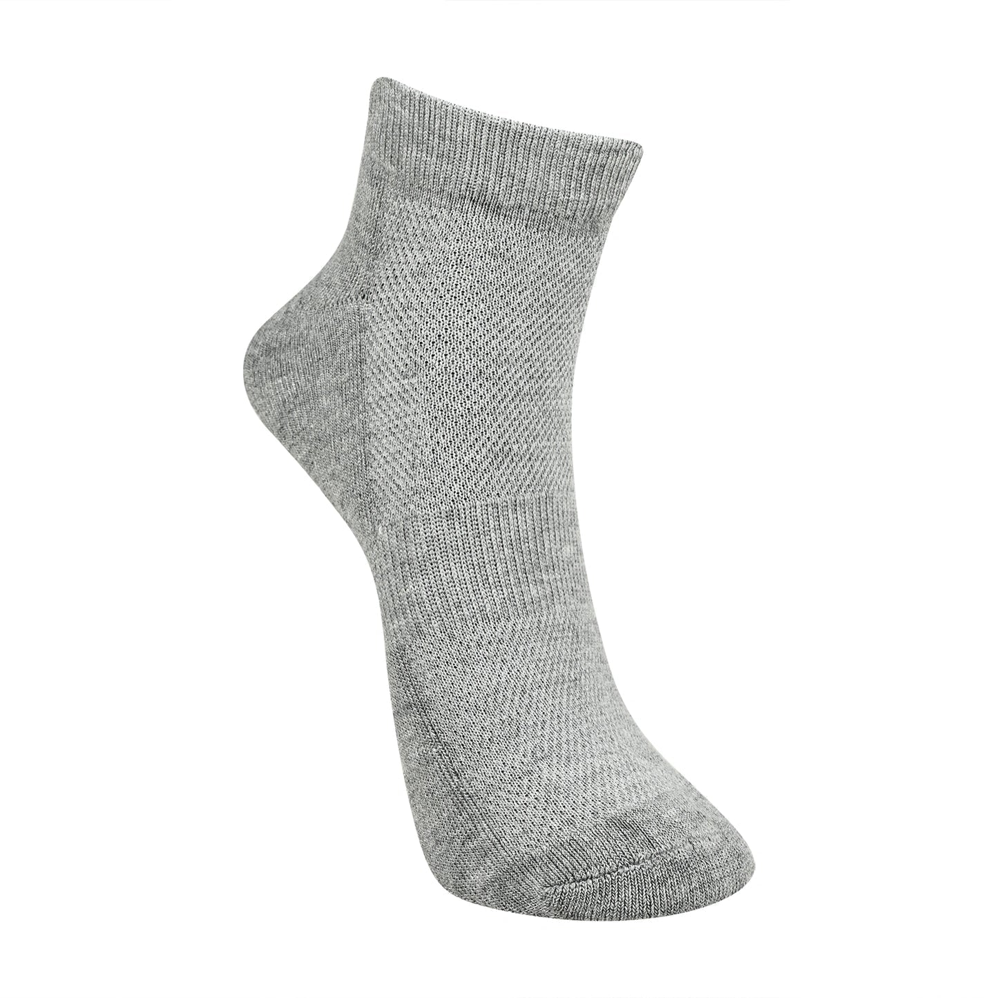Bamboo Ankle Socks – The Perfect Blend of Comfort, Breathability & Sustainability | Gray | Pack Of 2