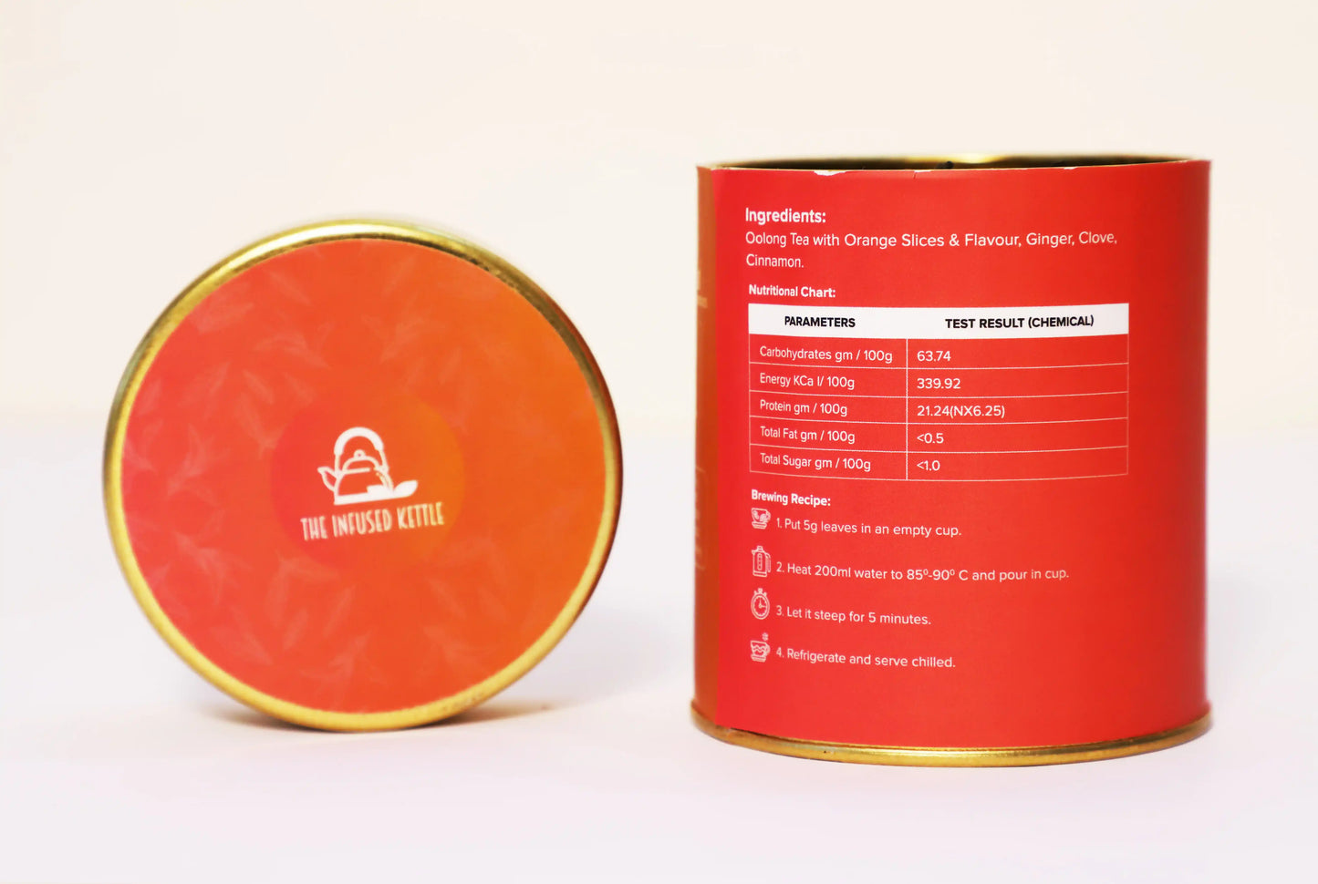 The Infused Kettle | Orange Oolong Iced Tea