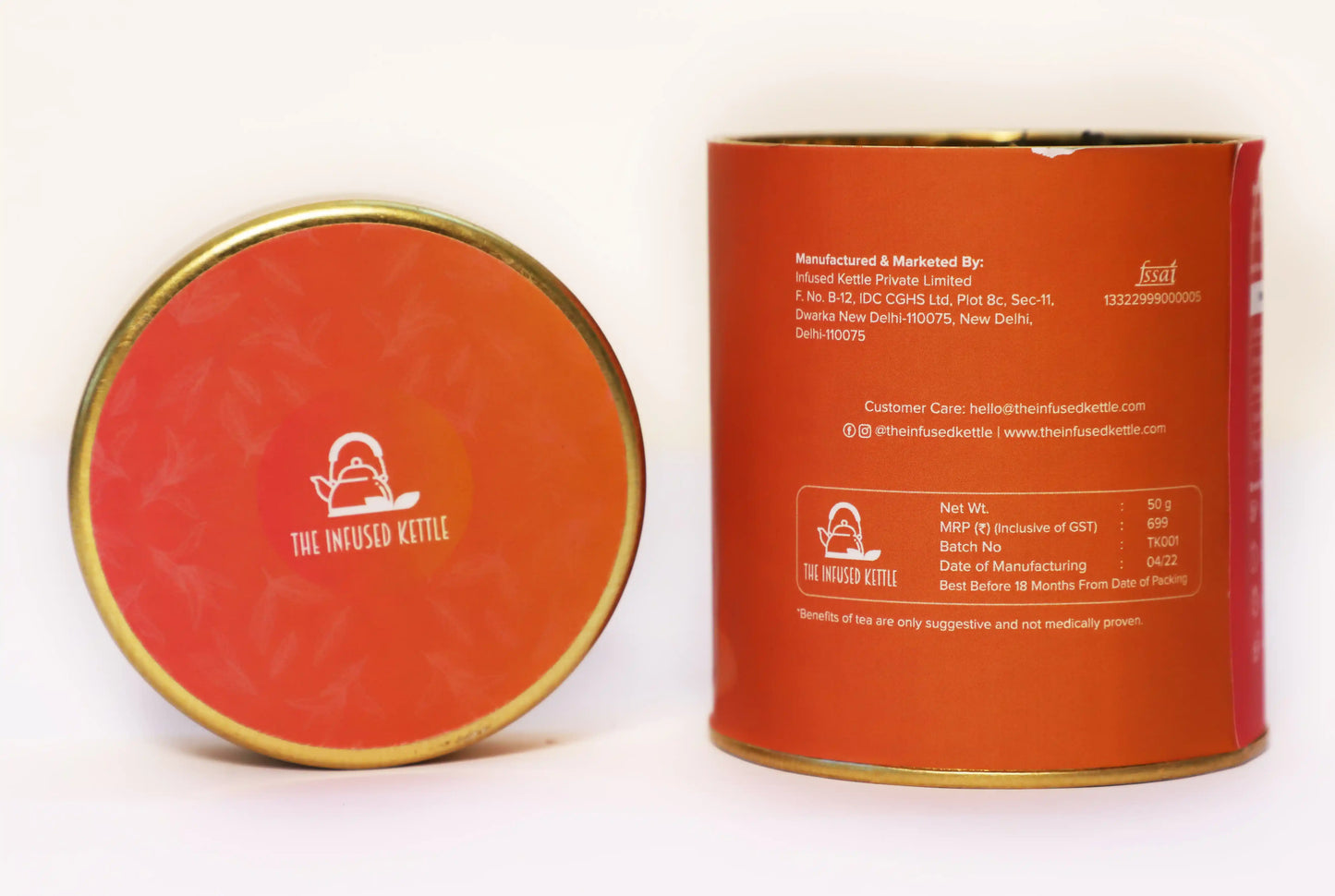 The Infused Kettle | Orange Oolong Iced Tea