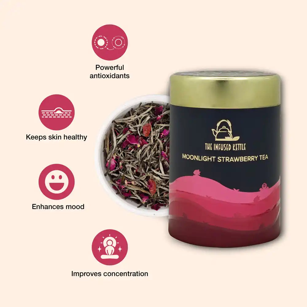 The Infused Kettle Premium Moonlight Strawberry Tea