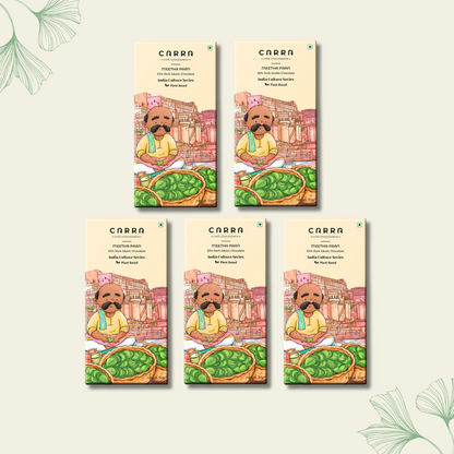 CARRA Meetha Paan in 55% Dark Chocolate 50G