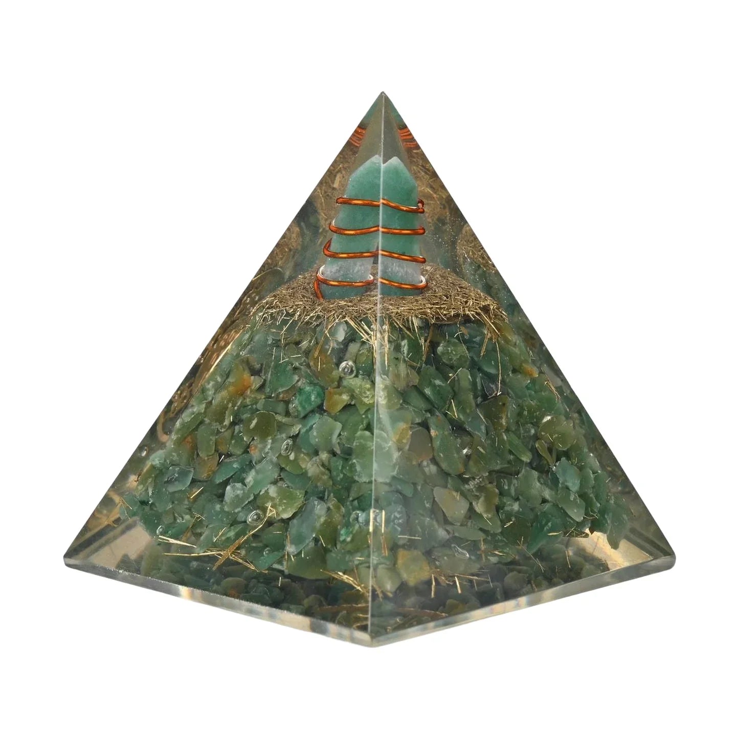 Green Jade Pyramid – Harmony, Luck & Abundance Amplifier
