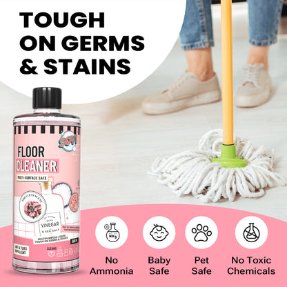 The Ultimate Bathroom Cleaning Kit - SOVI® Floor Cleaner, SOVI® Multi Purpose Cleaner, TYDIBOWL® Toilet Cleaner, Pack of 3