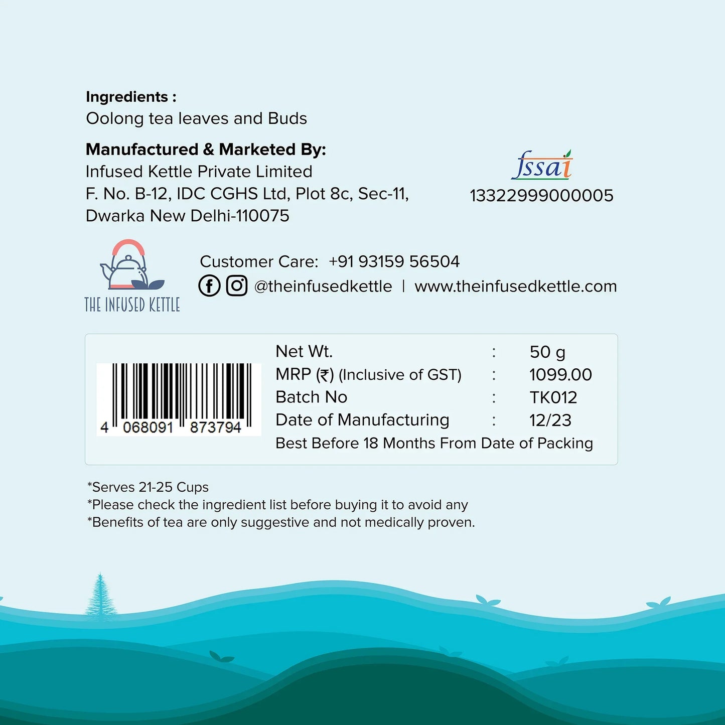 Classic Oolong Tea | The Infused Kettle