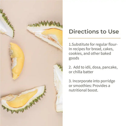 Ecotyl Jackfruit Flour | Low Glycemic Index | Gluten Free | 500g