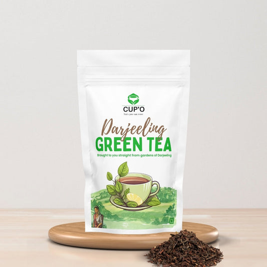 CUP'O (cupo) Darjeeling Green Tea | Garden fresh