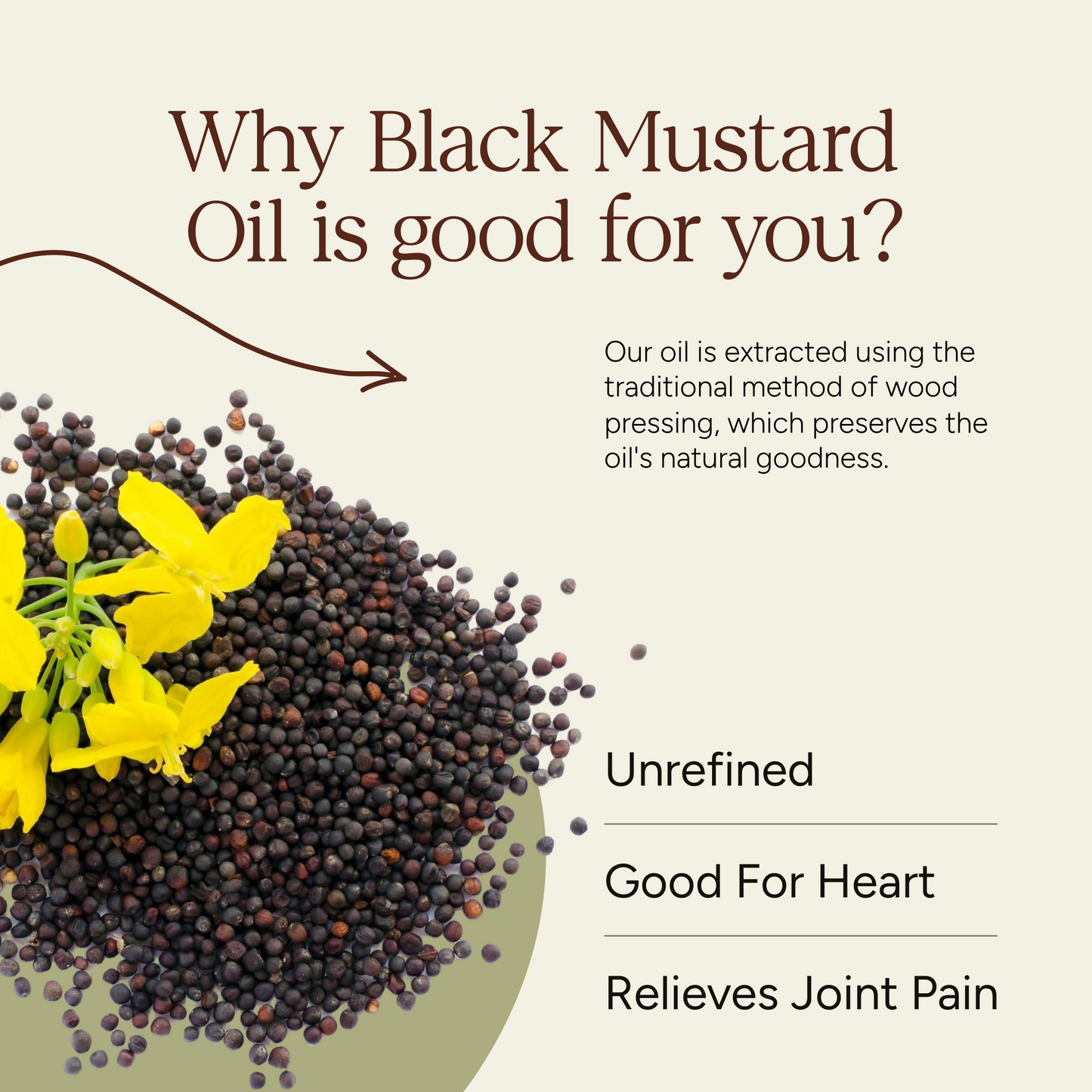 Wood-Pressed Black Mustard Oil 3