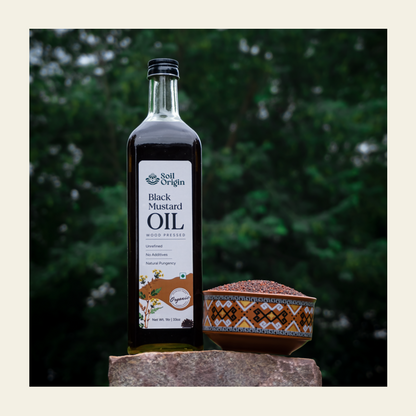 Wood-Pressed Black Mustard Oil 5