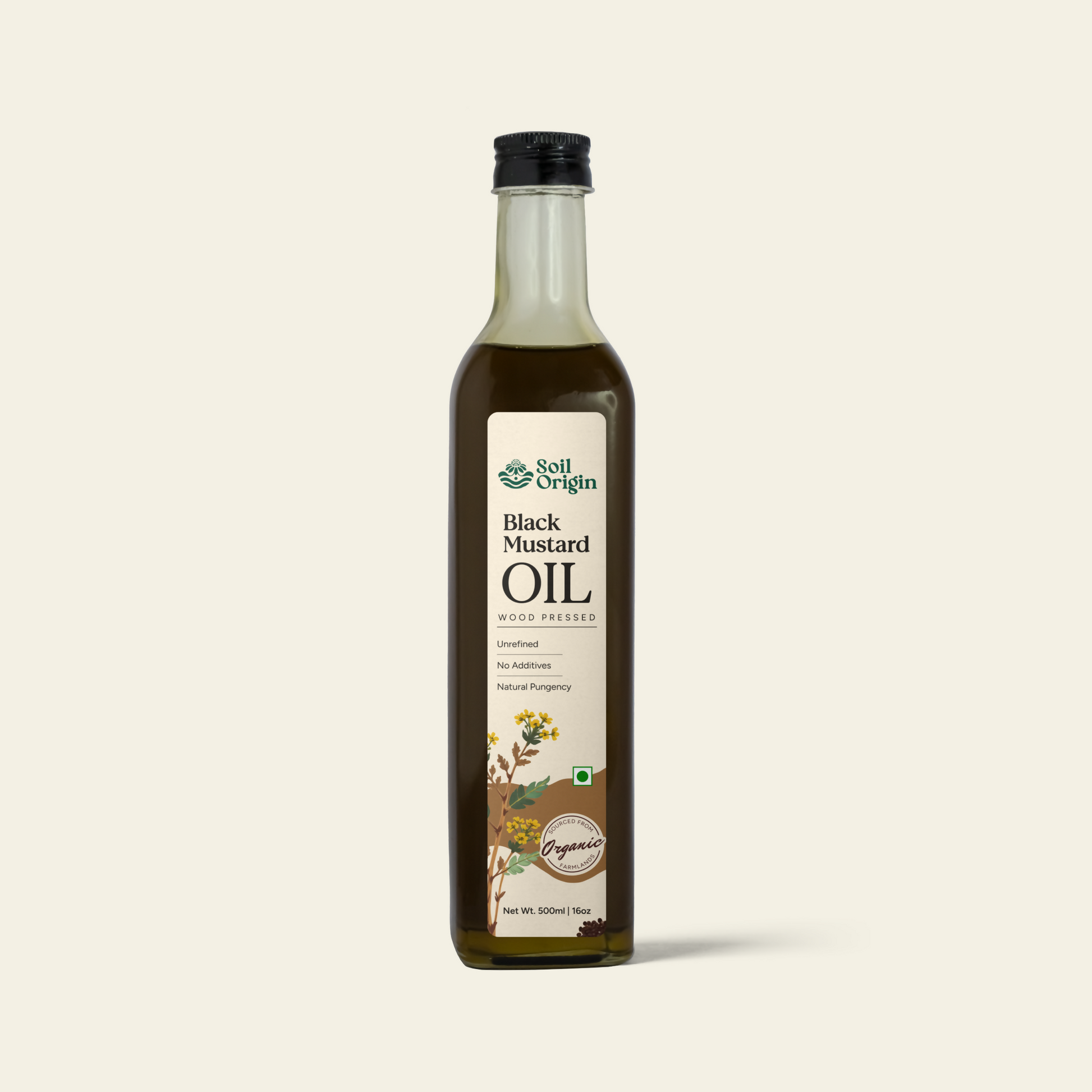 Wood-Pressed Black Mustard Oil 6