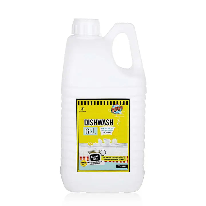 SOVI® DISHWASH LIQUID WITH BAKING SODA, SALT & LEMON EXTRACT