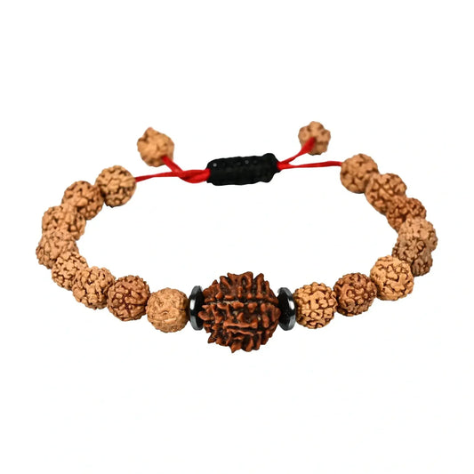 Authentic 5 Mukhi Rudraksha Bracelet – Natural, Energized & Healing