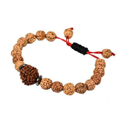 Authentic 5 Mukhi Rudraksha Bracelet – Natural, Energized & Healing